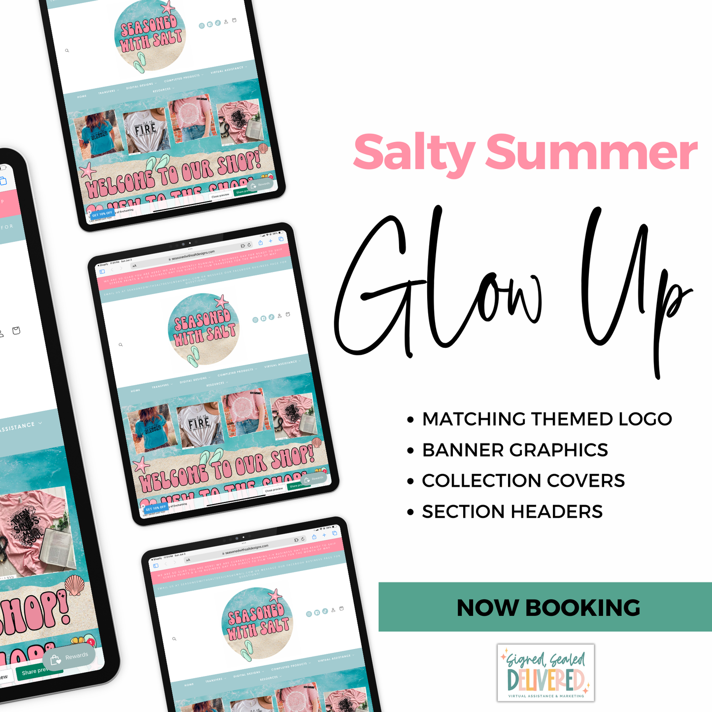 Shopify Website Glow-Up (PICK FROM 28 THEMES)