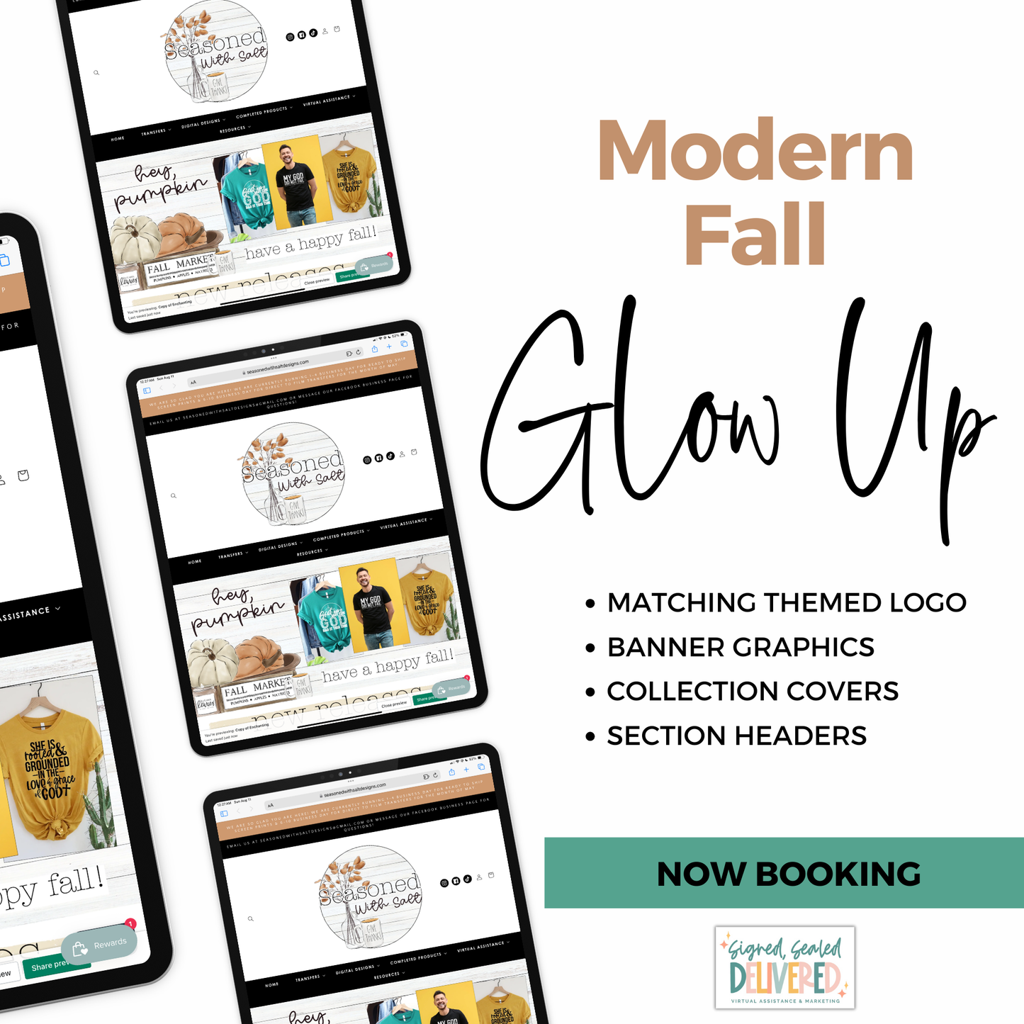 Shopify Website Glow-Up (PICK FROM 28 THEMES)